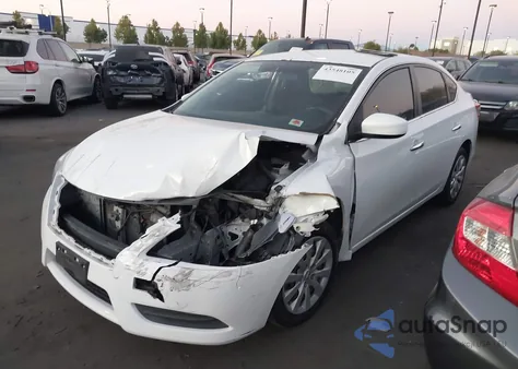 2015 Nissan Sentra S from USA, damaged, VIN 3N1AB7APXFY339417